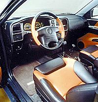 The VehiCROSS interior